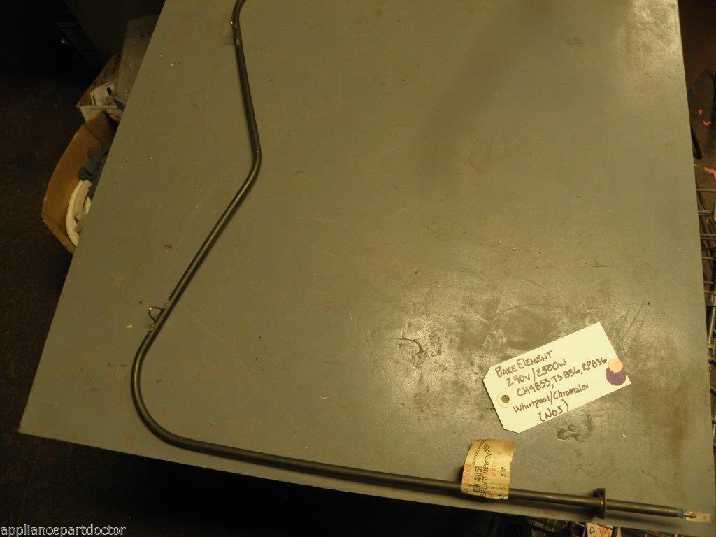 NOS Whirlpool Chromalox STOVE CH4853 TS836 RP836 Bake Element 240v/2500w NOS Whirlpool Chromalox STOVE CH4853 TS836 RP836 Bake Element 240v/2500w